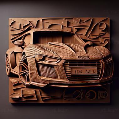 3D модель Audi R8R (STL)